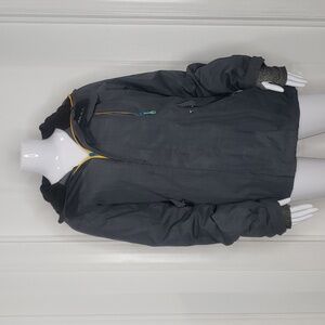 O'Neill Gray Snowboard Ski Jacket Hooded Freedom Series Size Large